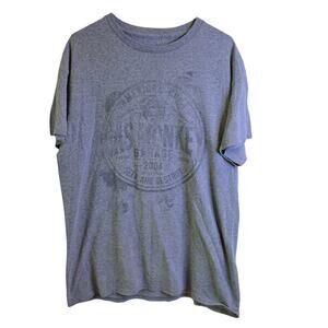 Gas Monkey Garage Men's T-Shirt Medium Gray Seek & Destroy 2004 Graphic Tee GMG